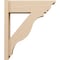 Ekena Millwork 8-in W x 26-in D x 30-in H Funston Trad Rough Cedar Woodgrain TimberThane Outlooker, Primed Tan OUTUR080X26X30FST04RCPR - alternate 4